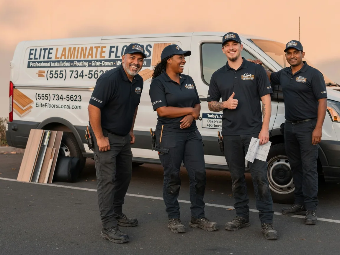 Laminate flooring installation company in Omaha, TX
